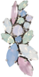 Preview: Fleur Flamingo Ohrclips