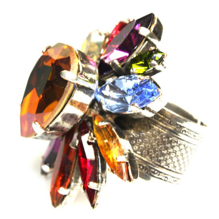 Sylvie Orange Ring