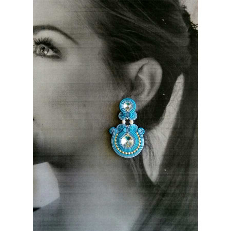 Baby Blue Ohrstecker
