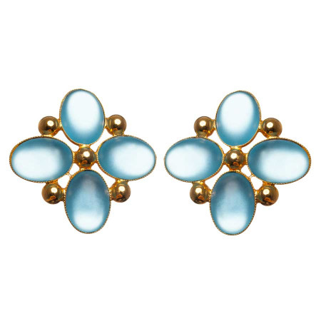 Sky Blue Ohrclip