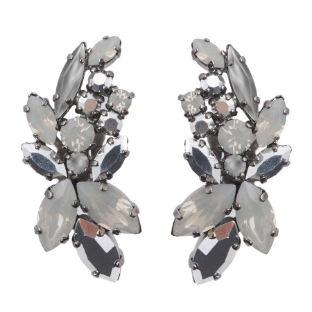 Fleur Creative Grey Ohrclips