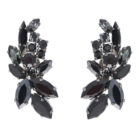 Fleur Noir Ohrclips