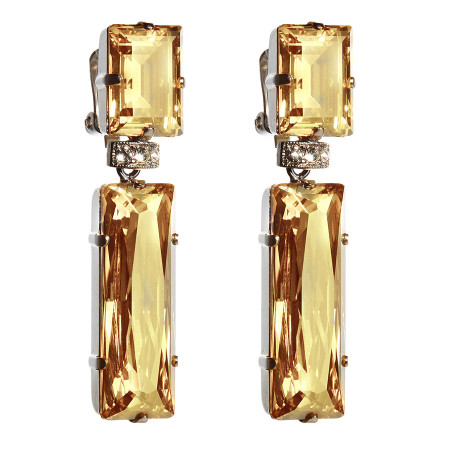 Tower Beige Ohrclip