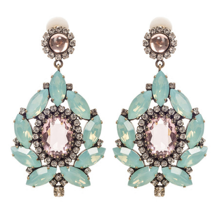 Lisa - Mint Rose Ohrstecker
