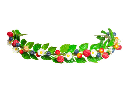 Blumen Haarkranz