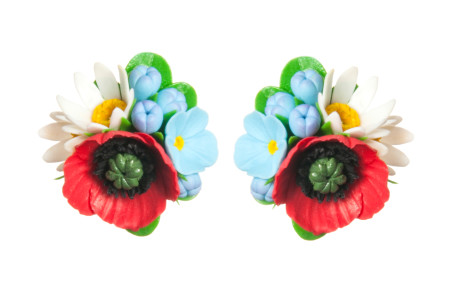 Mohnblume Stecker