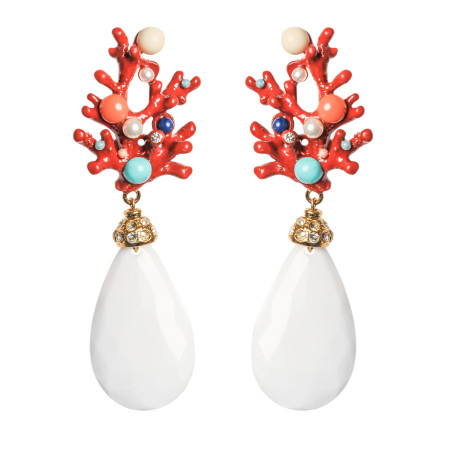 Coral Candy Ohrclip