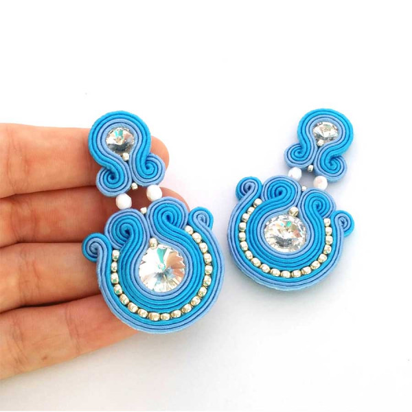 Baby Blue Ohrstecker