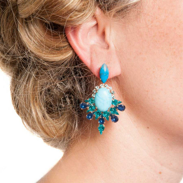Peacock Ohrstecker