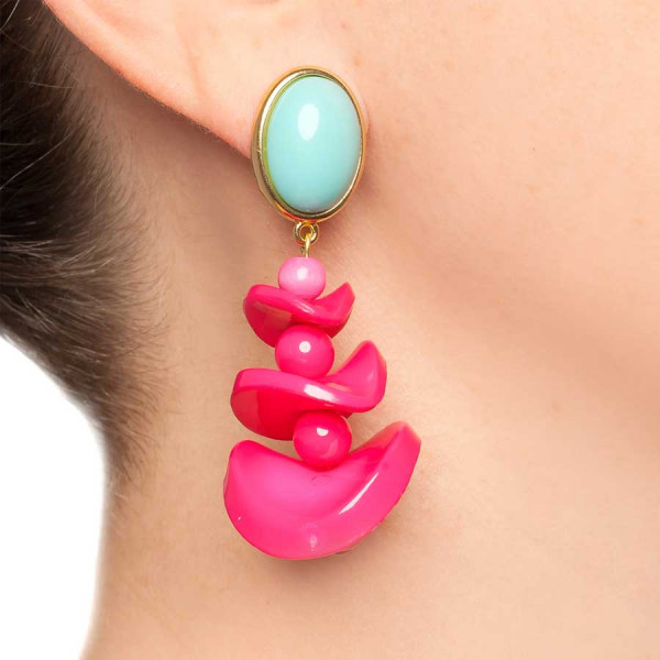 Candy Tower Pink Ohrstecker