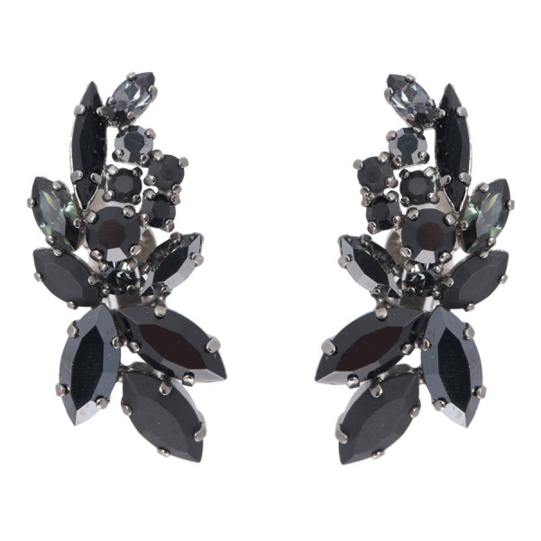 Fleur Noir Ohrclips