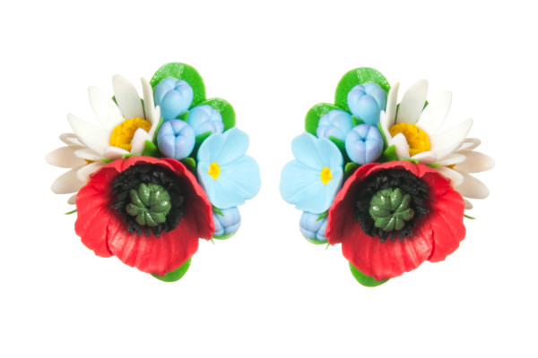 Mohnblume Stecker